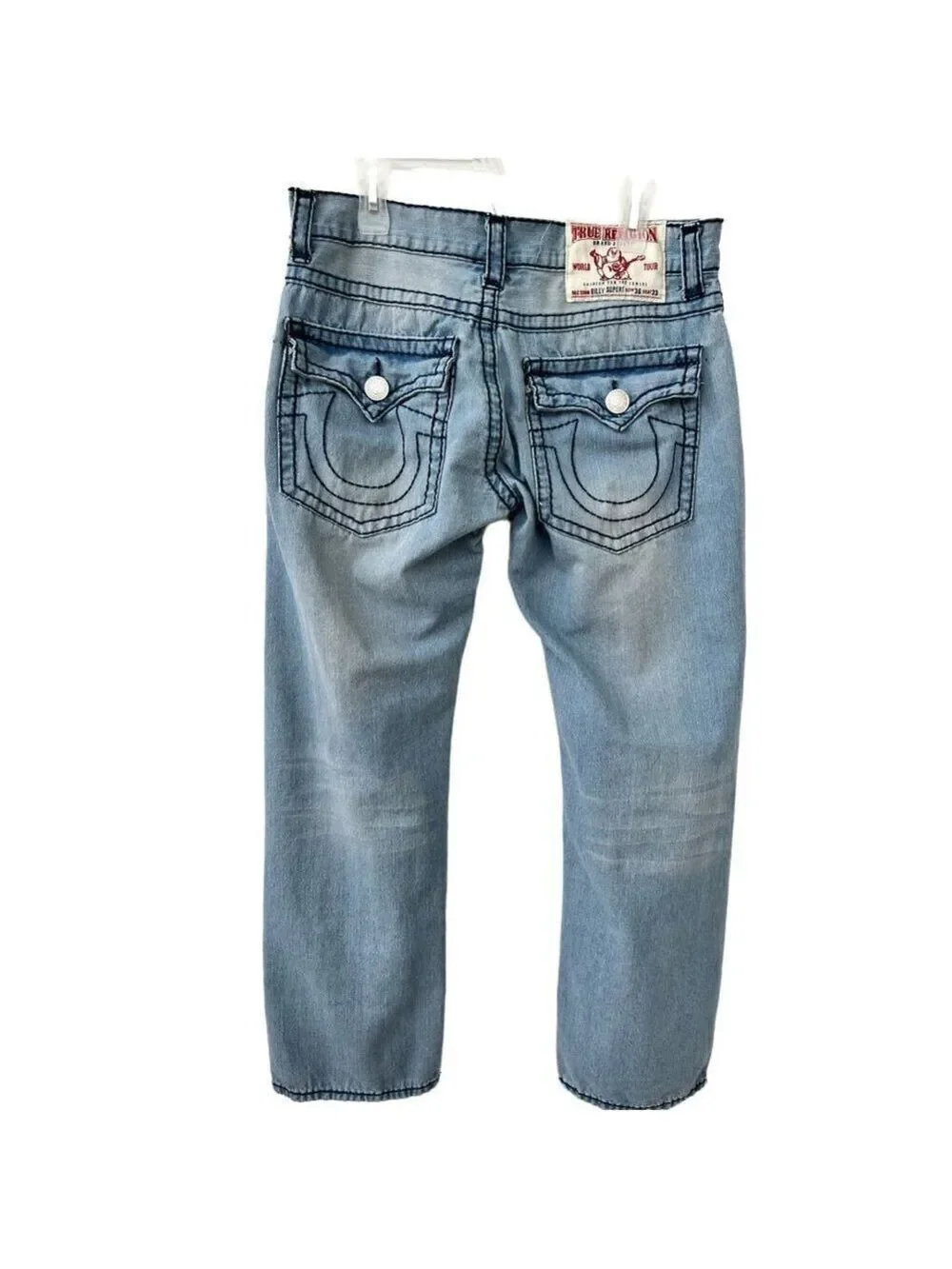 TRUE RELIGION BILLY SUPERT ROW 36 SEAT 33  VINTAGE Made in USA